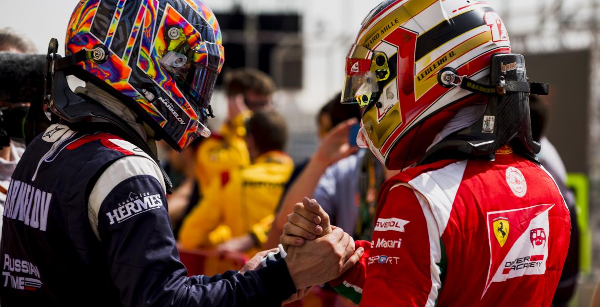 Artem Markelov und Charles Leclerc