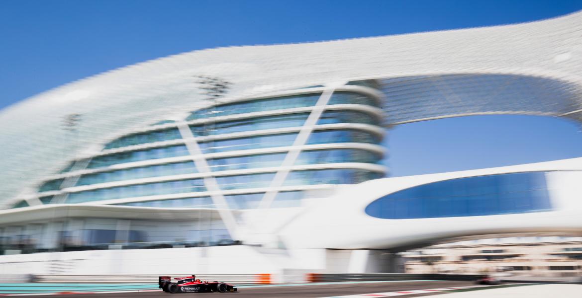Testfahrten in Abu Dhabi 2017