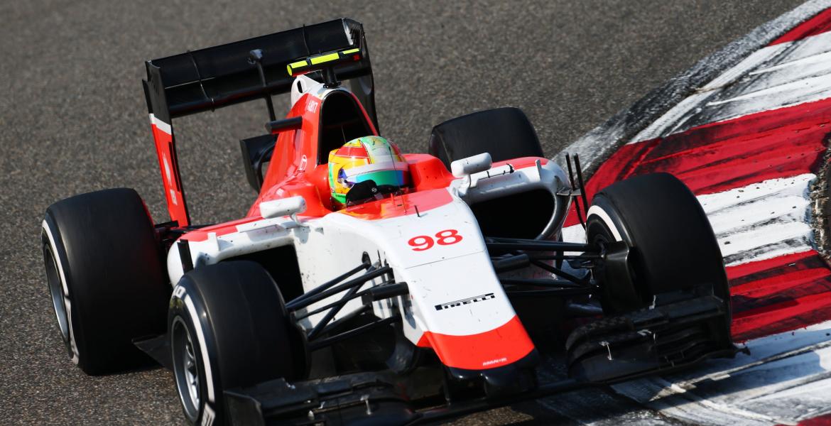 Roberto Merhi im Manor Formel 1 Boliden