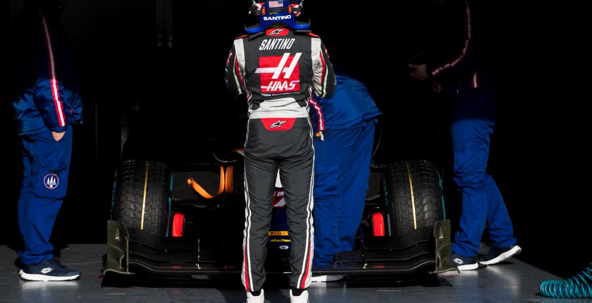 Haas F1 Junioren bei Trident