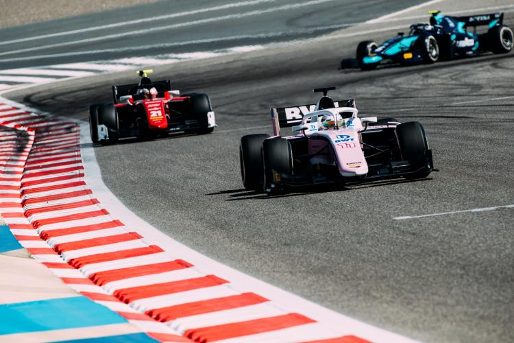 Formel 2 Testfahrten in Bahrain 2018 / Tag 3