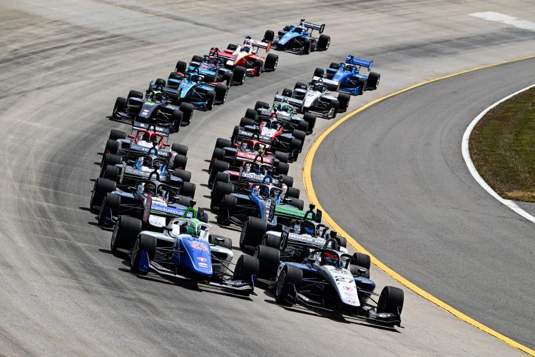 Indy NXT Nashville 2025 Racestart